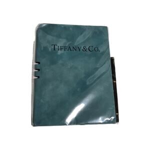 *SOLD* - TIFFANY & Co. Notebook w/ Pen Suede Leather Dairy Journal Novelty New
